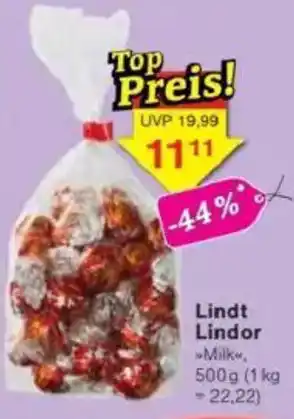 Jawoll Lindt Lindor Angebot