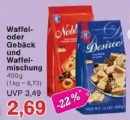 Jawoll Waffel- oder Gebäck und Waffel- mischung Angebot