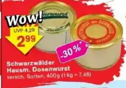 Jawoll Schwarzwälder Hausm. Dosenwurst Angebot