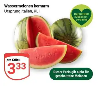 Globus Wassermelonen kernarm Angebot