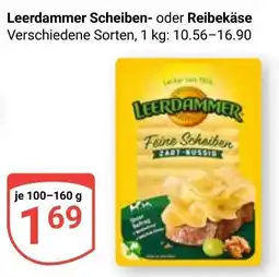 Globus Leerdammer Scheiben- oder Reibekäse Angebot