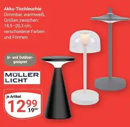 Globus Akku-Tischleuchte MULLER LICHT Angebot