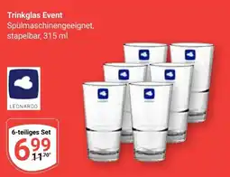 Globus Trinkglas Event LEONARDO Angebot
