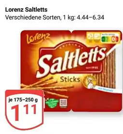 Globus Lorenz Saltletts Angebot