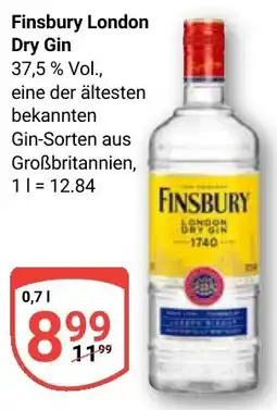Globus Finsbury London Dry Gin Angebot