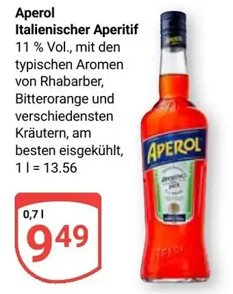 Globus Aperol Italienischer Aperitif Angebot