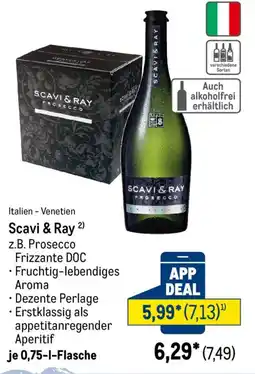 METRO Italien Venetien Scavi & Ray Angebot
