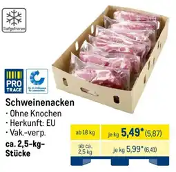 METRO PRO TRACE Schweinenacken Angebot