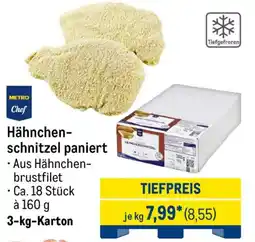 METRO METRO Chef Hähnchen- schnitzel paniert Angebot