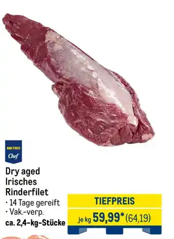 METRO METRO Chef Dry aged Irisches Rinderfilet Angebot
