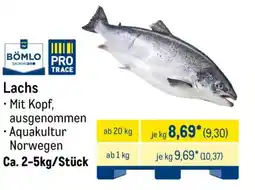 METRO BÖMLO Lachs Angebot
