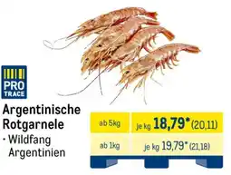 METRO PRO TRACE Argentinische Rotgarnele Angebot
