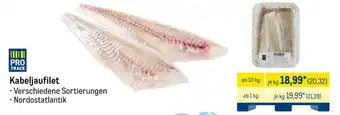 METRO PRO TRACE Kabeljaufilet Angebot