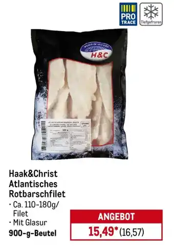 METRO Haak&Christ Atlantisches Rotbarschfilet Angebot