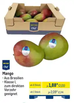 METRO METRO Chef Mango Angebot