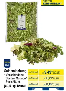 METRO METRO Chef Salatmischung Angebot