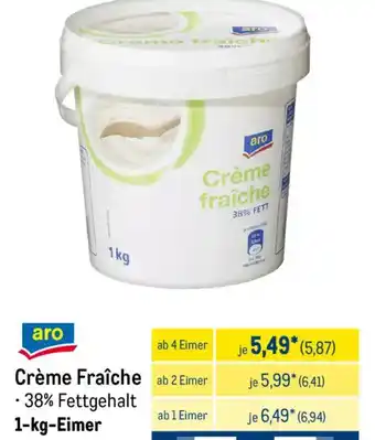 METRO aro Crème Fraîche Angebot