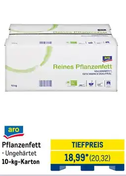 METRO aro Pflanzenfett Angebot