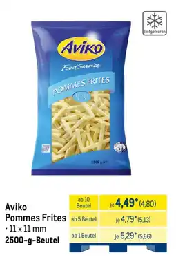 METRO Aviko Pommes Frites Angebot