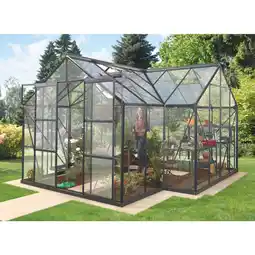 Netto Marken-Discount Vitavia Gewächshaus Sirius schwarz lackiert, mit 3 mm Einscheibensicherheitsglas Angebot