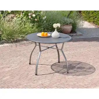 Netto Marken-Discount Greemotion Gartentisch Toulouse, rund - groß Angebot