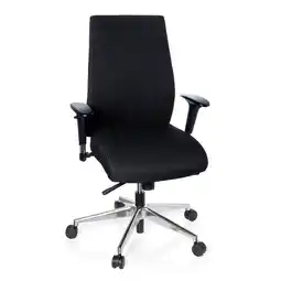 Netto Marken-Discount hjh OFFICE Profi Bürostuhl PRO-TEC 250 Stoff mit Armlehnen (höhenverstellbar) Angebot