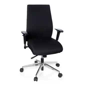 Netto Marken-Discount hjh OFFICE Profi Bürostuhl PRO-TEC 250 Stoff mit Armlehnen (höhenverstellbar) Angebot