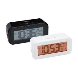 Netto Marken-Discount BRESSER MyTime Amber Funkwecker Farbe: weiss Angebot