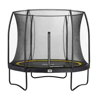 Netto Marken-Discount Salta Trampoline Comfort combo edition 213cm 7ft schwarz Angebot