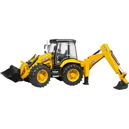 Netto Marken-Discount bruder Modellfahrzeug JCB 5CX eco Baggerlader Angebot