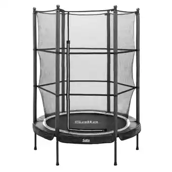 Netto Marken-Discount Salta Junior Trampoline für In- und Outdoor - rund - Ø140cm - Schutzrand Schwarz Angebot