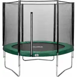 Netto Marken-Discount Salta Trampoline - Combo Set - Ø183cm - Trampoline mit Sicherheitsnetz - Schutzrand Farbe: grün Angebot