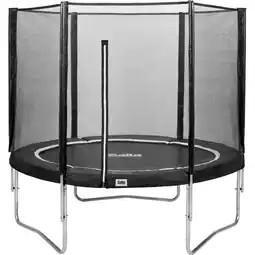 Netto Marken-Discount Salta Trampoline - Combo Set - Ø305cm - Trampoline mit Sicherheitsnetz - Schutzrand Farbe: schwarz Angebot
