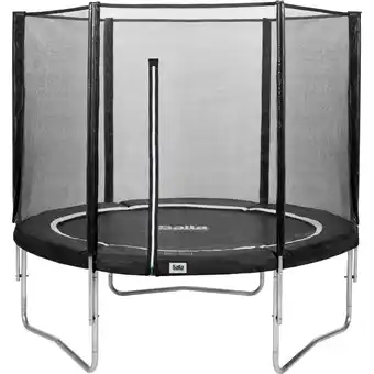 Netto Marken-Discount Salta Trampoline - Combo Set - Ø305cm - Trampoline mit Sicherheitsnetz - Schutzrand Farbe: schwarz Angebot