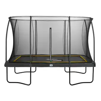 Netto Marken-Discount Salta Trampoline - Comfort Edition - rechteckig - 366 x 244m - Schutzrand Schwarz Angebot