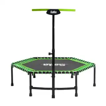 Netto Marken-Discount Salta Fitness - inklusive höhenverstellbaren Haltegriff - 140cm grün Angebot