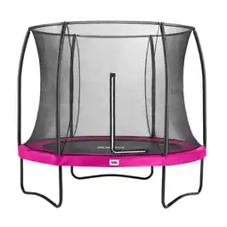 Netto Marken-Discount Salta Trampoline Comfort combo edition 213cm 7ft pink Angebot