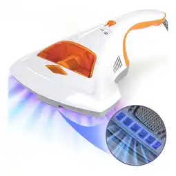 Netto Marken-Discount ELONEO weiß Milbensauger für Matratzen mit UV-C Licht, Sterilisation u. Reinigung, Matratzensauger Angebot