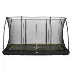 Netto Marken-Discount Salta Trampoline - Comfort Edition Ground- rechteckig - 366 x 244cm - Schutzrand Schwarz Angebot