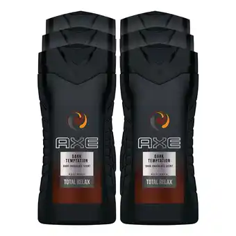 Netto Marken-Discount Axe Duschgel Dark Temptation 400 ml, 6er Pack Angebot