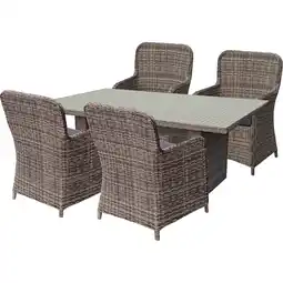 Netto Marken-Discount 5tlg. Tischgruppe Gartenmöbel Gartentisch Stuhl Garten Sessel Gartensessel Tisch Angebot