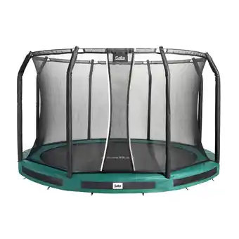 Netto Marken-Discount SALTA Premium Ground Trampolin ca. 251 cm - Rund Grün - versch. Ausführungen Angebot