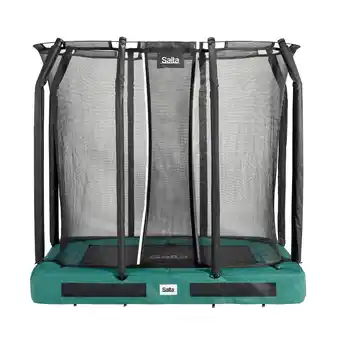 Netto Marken-Discount SALTA Premium Ground Trampolin ca. 214x153 cm - Rechteckig Grün - versch. Ausführungen Angebot