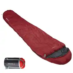 Netto Marken-Discount HIGH PEAK Mumien Schlafsack TR 300 Allround Trekking 4 Jahreszeiten Leicht -16°C Variante: RV Links Angebot
