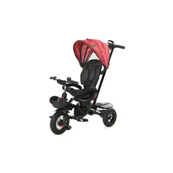 Netto Marken-Discount Lorelli Dreirad Zippy 3 in 1 umkehrbarer Sitz umbaubar Luftreifen Freilauf Gurt rot Angebot