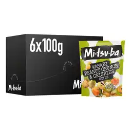 Netto Marken-Discount Mitsuba Wasabi Peanut Crunch 125g, 6er Pack Angebot