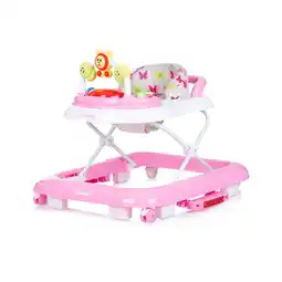 Netto Marken-Discount Chipolino Lauflernwagen 4 in1 Friends Wippe Musik Licht höhenverstellbar Stopper rosa Angebot