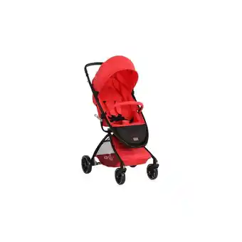 Netto Marken-Discount Lorelli Kinderwagen SPORT mit Korb, verstellbares Sonnendach, Fußsack, klappbar rot Angebot