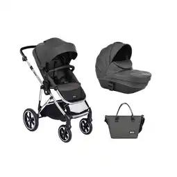 Netto Marken-Discount Kikkaboo Kinderwagen Thea 2 in 1 Babywanne, Wickeltasche, Fußabdeckung, Korb dunkelgrau Angebot