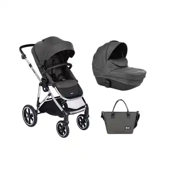 Netto Marken-Discount Kikkaboo Kinderwagen Thea 2 in 1 Babywanne, Wickeltasche, Fußabdeckung, Korb dunkelgrau Angebot